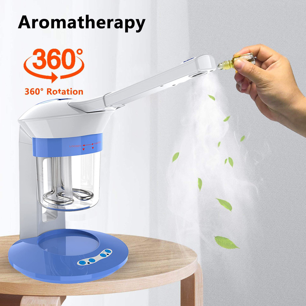 Facial Steamer Nano - Vaporizzatore Facciale a Ozono, Umidificatore per
