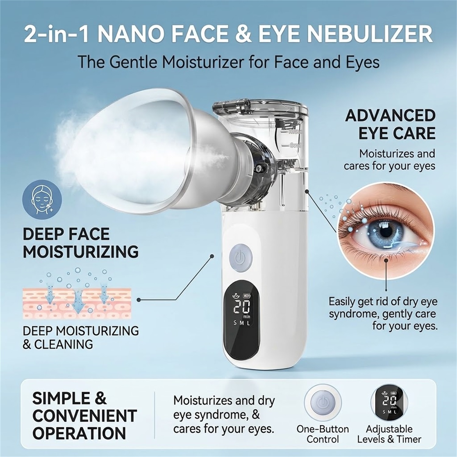Mini Vaporizzatore Facciale Po - Facial Steamer Nano recensione e prezzo