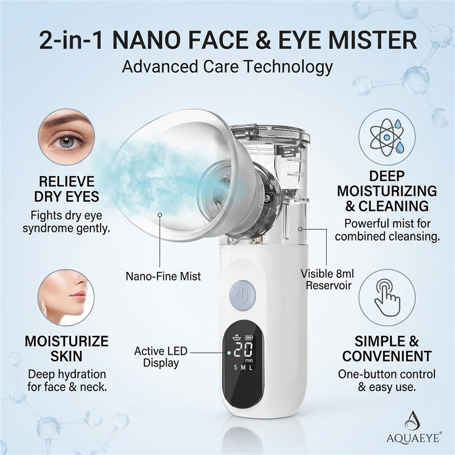 Mini Vaporizzatore Facciale Po - Facial Steamer Nano recensione e prezzo