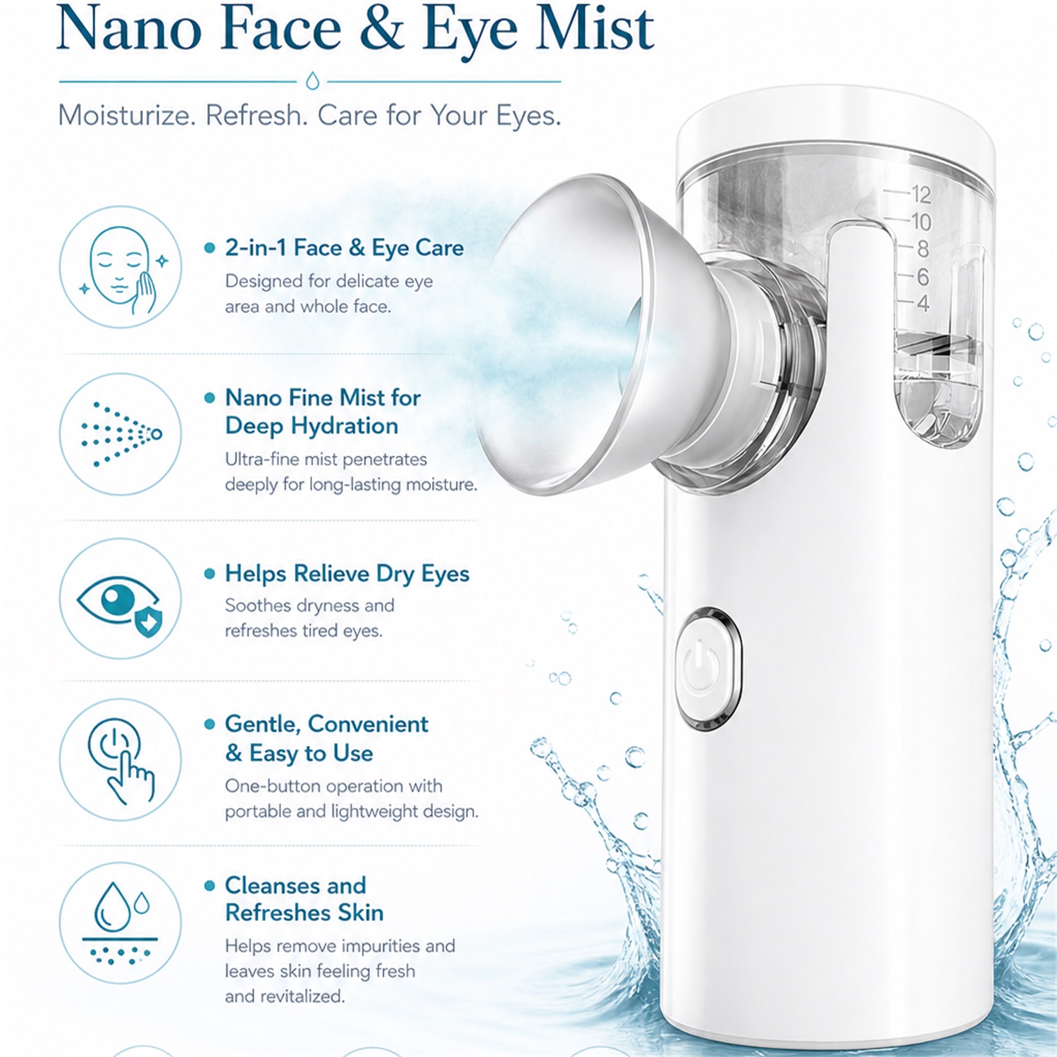 Nano Spruzzatore Elettrico per - Facial Steamer Nano recensione e prezzo